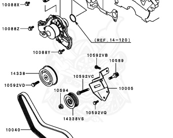 Mitsubishi - Sigma - F13AK - 1990 - SNJM - 6G73