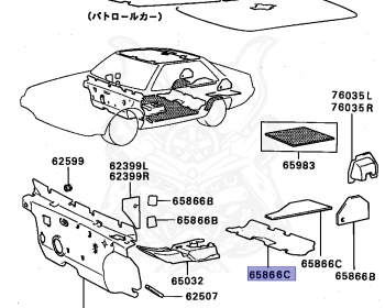 Mitsubishi - Galant - E11A - 1983 - SBUG - 4G32