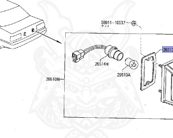 Nissan - Silvia - S12 - 1987 - RSX - HARDTOP(K) - AUTOMATIC TRANSMISSION(AT) - CA18DT