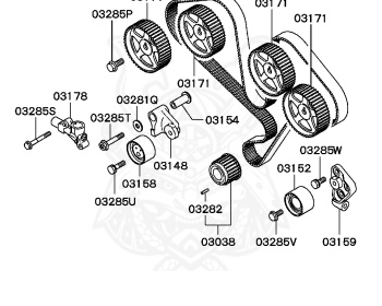 Mitsubishi - Diamante - F27A - 1993 - TRPM - 6G72