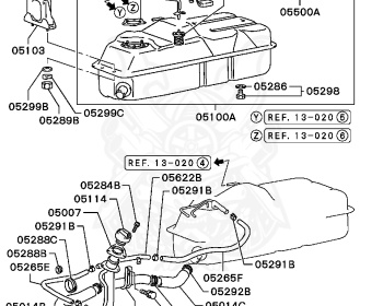 Mitsubishi - Delica Star Wagon - P03W - 1996 - HSNPE2 - G63B