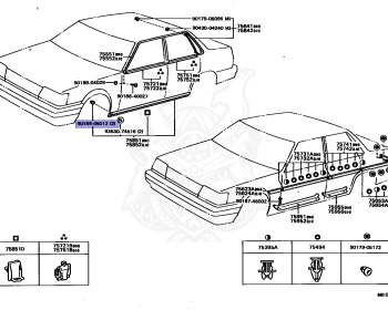 Toyota - Corona - ST150 - 1986 - EXA TYPE - 4-DOOR - Manual - 1SELU