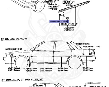 Toyota - Camry - SV21 - 1989 - VE TYPE - SEDAN - Automatic - 3SFE