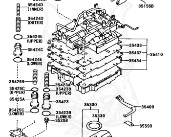 Toyota - Cynos - EL54C - 1997 - BETA - CONTINUOUSLY VARIABLE TRANSMISSION - Automatic - 5EFHE