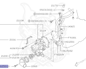 Subaru - Impreza Sports Wagon WRX - GF8 - Jan-1998 - WRX - Wagon - F4WD - Manual Transmission - Right hand - EJ20G