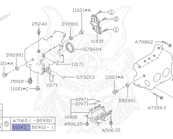 Subaru - Impreza WRX STI - GVF - Jan-2010 - STIAﾗｲﾝ - Sedan - 4W - Automatic transmission - Right hand - EJ257