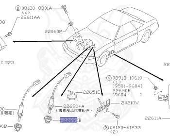Nissan - Skyline GT-R - BCNR33 - 1996 - GTR/N1 - 2 door hard top (2K) - 4 WHEEL DRIVE(4WD) - MANUAL TRANS 5-SPEED(MT.F5) - HICAS - RB26DETT
