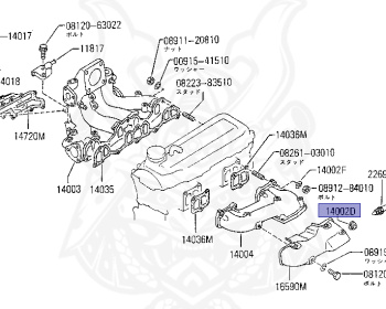 Nissan - Silvia - S12 - 1986 - Fisco - HARDTOP(K) - 5 SPEED MANUAL TRANS(F5) - CA18T