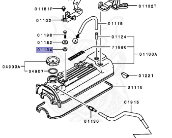 Mitsubishi - Delica Star Wagon - P24W - 1999 - HLNU5 - 4G64