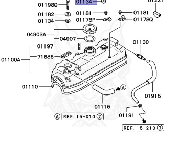 Mitsubishi - Galant - E11A - 1985 - SKXG - 4G32