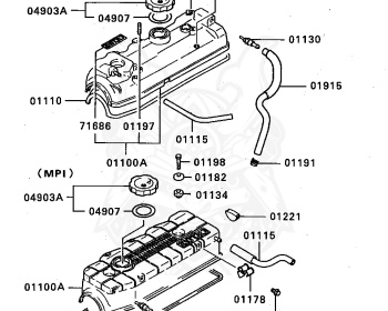 Mitsubishi - Galant - E31A - 1987 - SFD - 4G32