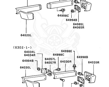 Mitsubishi - Pajero - L049G - 1985 - WMRTP - 4D56