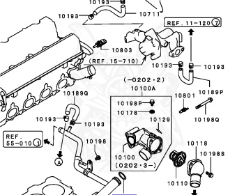 Mitsubishi - Mirage Dingo - CQ5A - 2000 - LEXC - 4G93