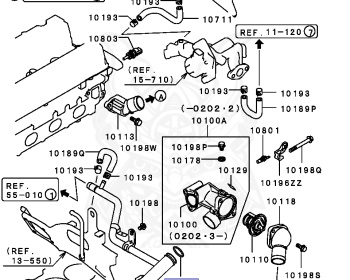 Mitsubishi - Galant - EA7A - 1999 - SRGC8 - 4G94