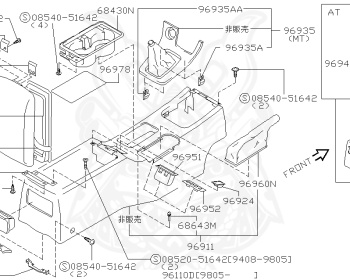 Nissan - Cefiro - A32 - 1994 - 20 Inishia - SEDAN(S) - MANUAL TRANSMISSION(MT) - VQ20DE