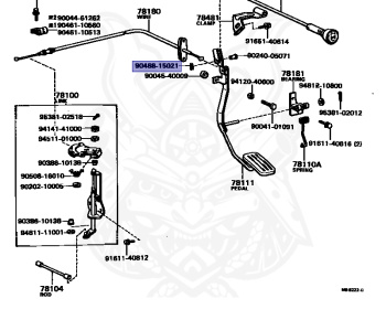 Toyota - Blizzard - LD10 - 1982 - DLX TYPE - SOFTTOP (TARPAULIN CANVASTOP OR VINYLTOP) - Manual - L