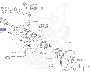Nissan - Cima - F50 - 2008 - 450VIP - SEDAN(S) - 2 WHEEL DRIVE(2WD) - 5 SPEED A/T(AT.F5) - VK45DE