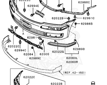 Mitsubishi - Chariot - N96W - 1997 - LRPC - 6G72