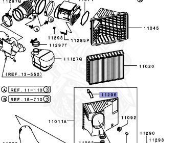 Mitsubishi - Diamante - F31A - 1997 - TRXA - 6G73