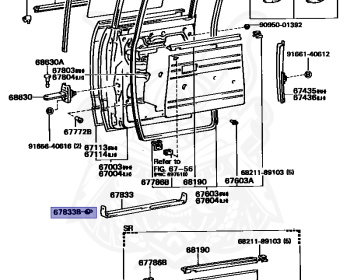Toyota - Hilux - LN65 - 1988 - SR TYPE - DOUBLE CAB - Manual - 2L