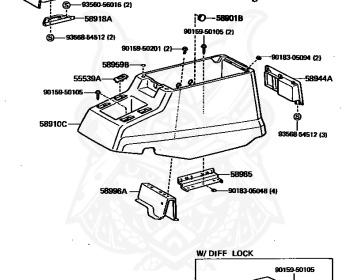 Toyota - Land Cruiser - HJ61V - 1988 - VX TYPE - Manual - 12HT