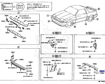 Toyota - Supra A70 MKIII - MA70 - 1987 - GT LIMITED TYPE - LIFTBACK - Automatic - 7MGTEU
