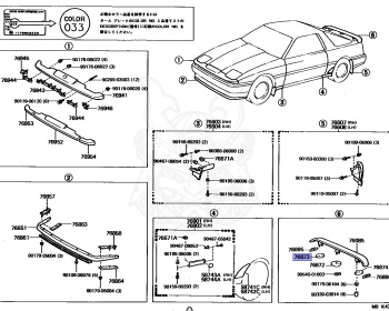 Toyota - Supra A70 MKIII - GA70 - 1986 - G TYPE - LIFTBACK - Automatic - 1GEU