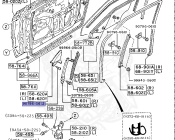Mazda - Luce - HCEP - Jul-1986 - Right hand - FE