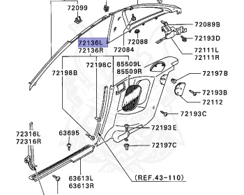 Mitsubishi - GTO - Z15A - 1999 - MJGF - 6G72
