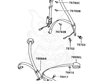 Mitsubishi - GTO - Z16A - 1991 - MNPM2 - 6G72