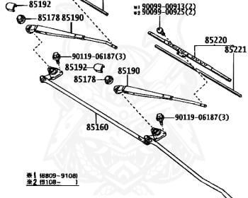 Toyota - Hilux - LN106 - 1991 - SR TYPE - DOUBLE CAB - Manual - 3L