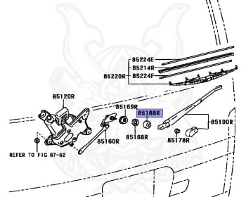 Toyota - Hiace - LXH43V - 1997 - STANDARD TYPE - 4-DOOR - Manual - 5L