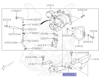 Subaru - Forester - SG5 - Jan-2002 - Dec-2005 - CRS - Wagon - F4WD - 5-speed manual transmission - Right hand - EJ20T