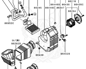 Mitsubishi - Pajero Jr - H57A - 1998 - MNME - 4A31