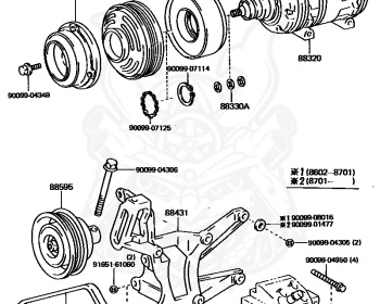 Toyota - Supra A70 MKIII - GA70 - 1987 - GT TYPE - LIFTBACK - Manual - 1GGEU