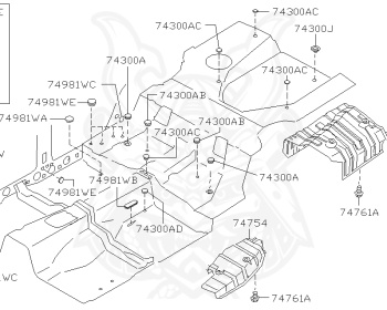 Nissan - Stagea - WC34 - 1999 - 25TX-FOUR - WAGON(W) - 4 WHEEL DRIVE(4WD) - AUTOMATIC TRANSMISSION(AT) - RB25DET