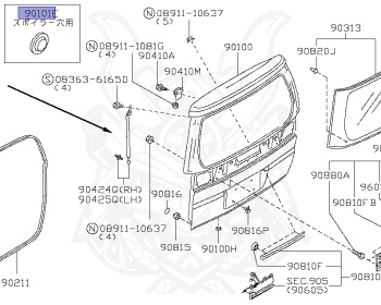 Nissan - Elgrand - E50 - 1997 - VAN - HARDTOP(K) - 4 WHEEL DRIVE(4WD) - AUTOMATIC TRANSMISSION(AT) - QD32ETI