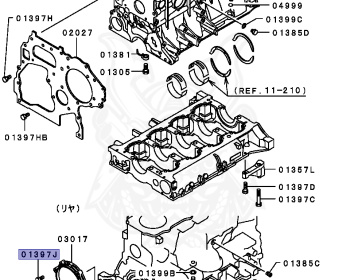 Mitsubishi - Pajero - V46W - 1991 - NHF - 4M40