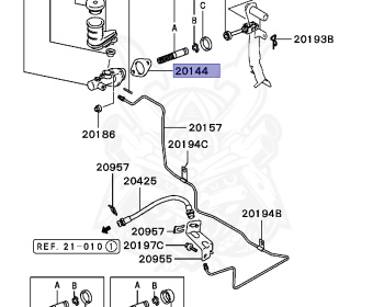 Mitsubishi - Legnum VR-4 - EC5W - 2002 - LNGF - 6A13