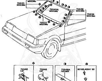 Toyota - Corolla - AE80 - 1983 - GL TYPE - 4-DOOR - Automatic - 2ALU