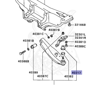 Mitsubishi - Minicab Truck - U41T - 1997 - HNSV7 - 3G83