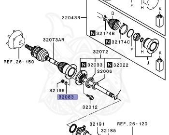Mitsubishi - Pajero - V98W - 2006 - LYXJ - 4M41