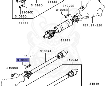 Mitsubishi - Pajero - V97W - 2011 - LYXY1 - 6G75