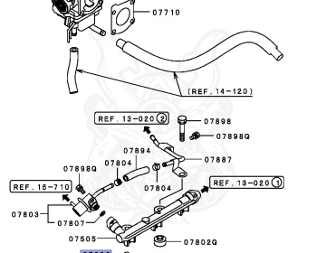 Mitsubishi - Minicab Truck - U62T - 1998 - HNSA2 - 3G83