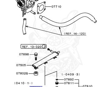 Mitsubishi - Minicab Truck - U62T - 2004 - HNSA7 - 3G83