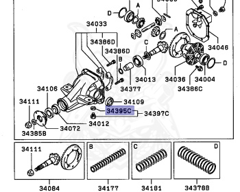 Mitsubishi - Lancer - CD5A - 1993 - SNDF4 - 4G93