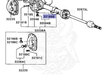 Mitsubishi - Jeep - J55 - 1989 - FF - 4DR5