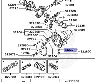 Mitsubishi - Pajero - V24WG - 1999 - RXF - 4D56