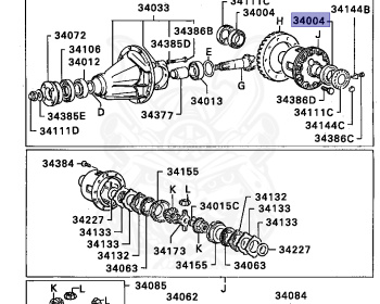 Mitsubishi - Strada - K34T - 1993 - JENTU - 4D56