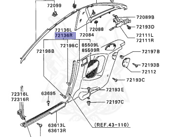 Mitsubishi - GTO - Z15A - 1993 - MRPM - 6G72